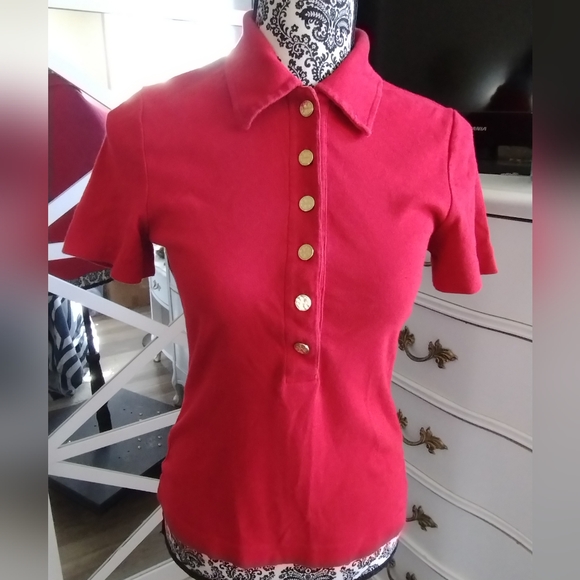 Tory Burch Red Polo - Picture 10 of 16